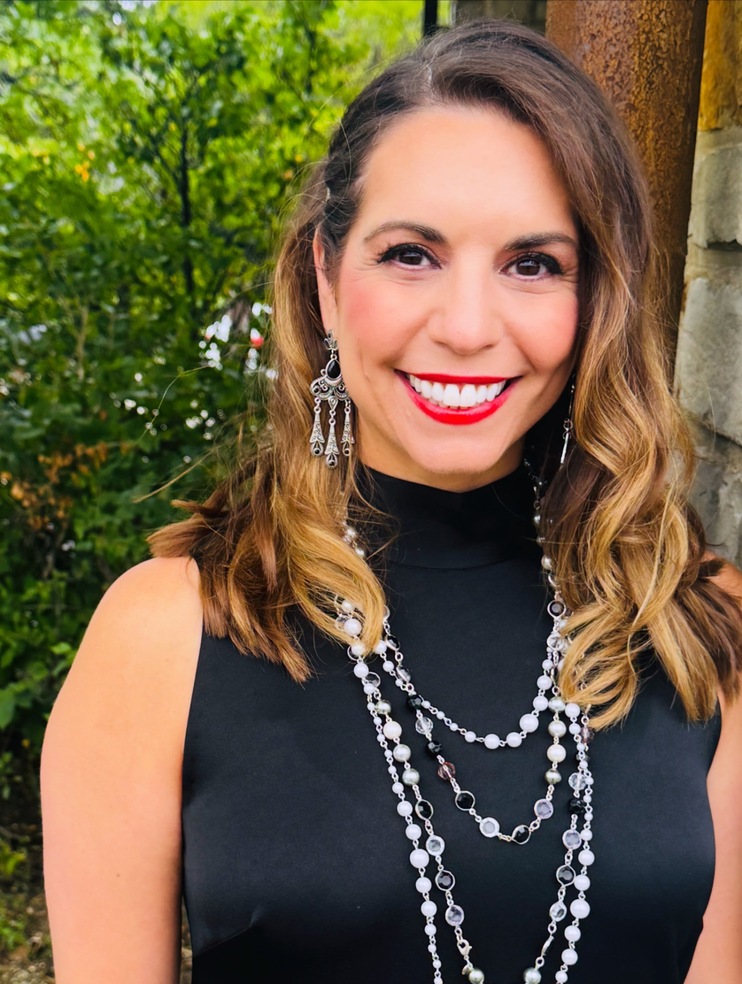 Evening glam makeup by Meagan Keller
